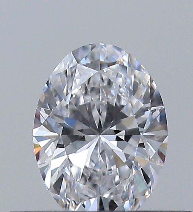 0.3 Carats OVAL VVS1 EX EX D Diamond