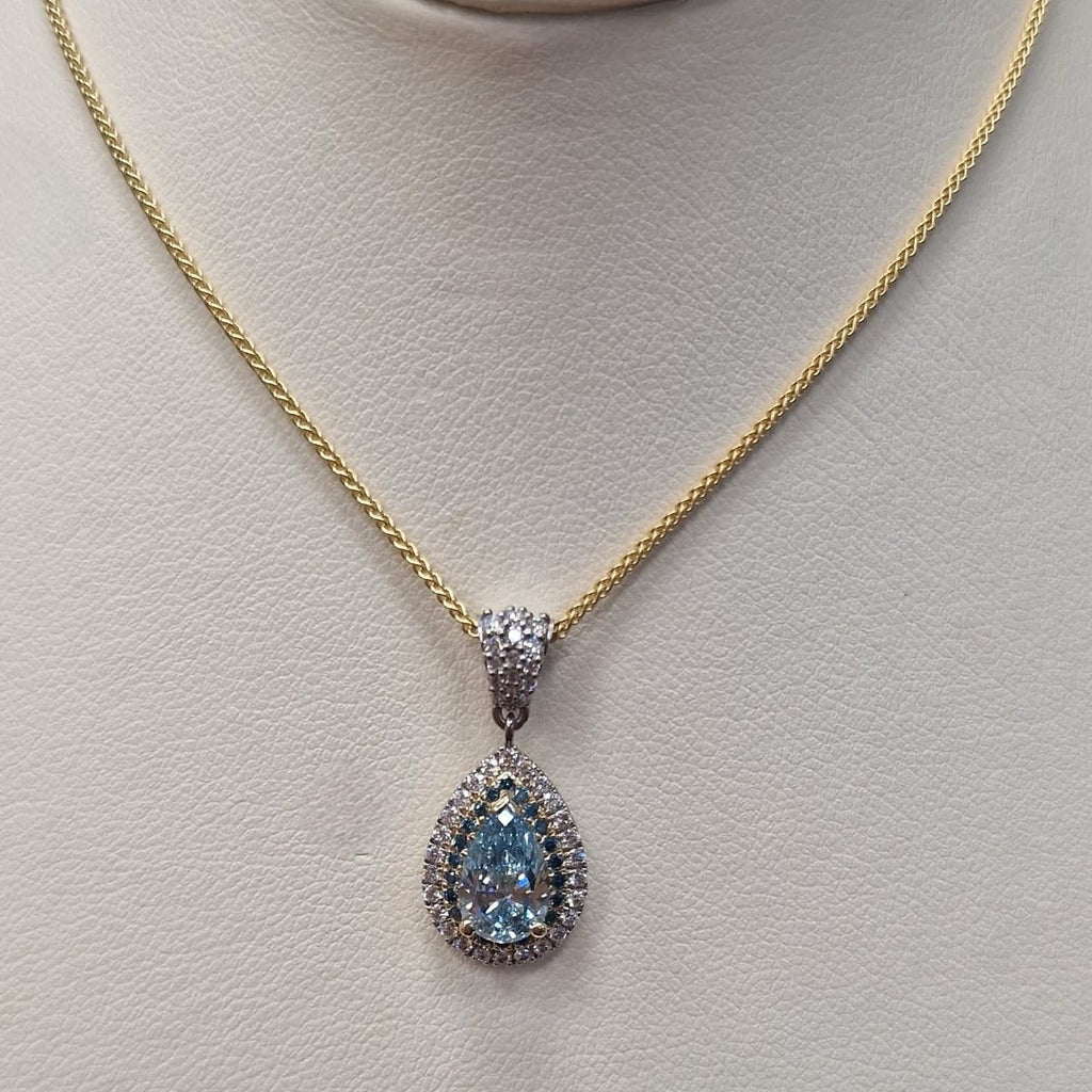 Blue goddess Pendant