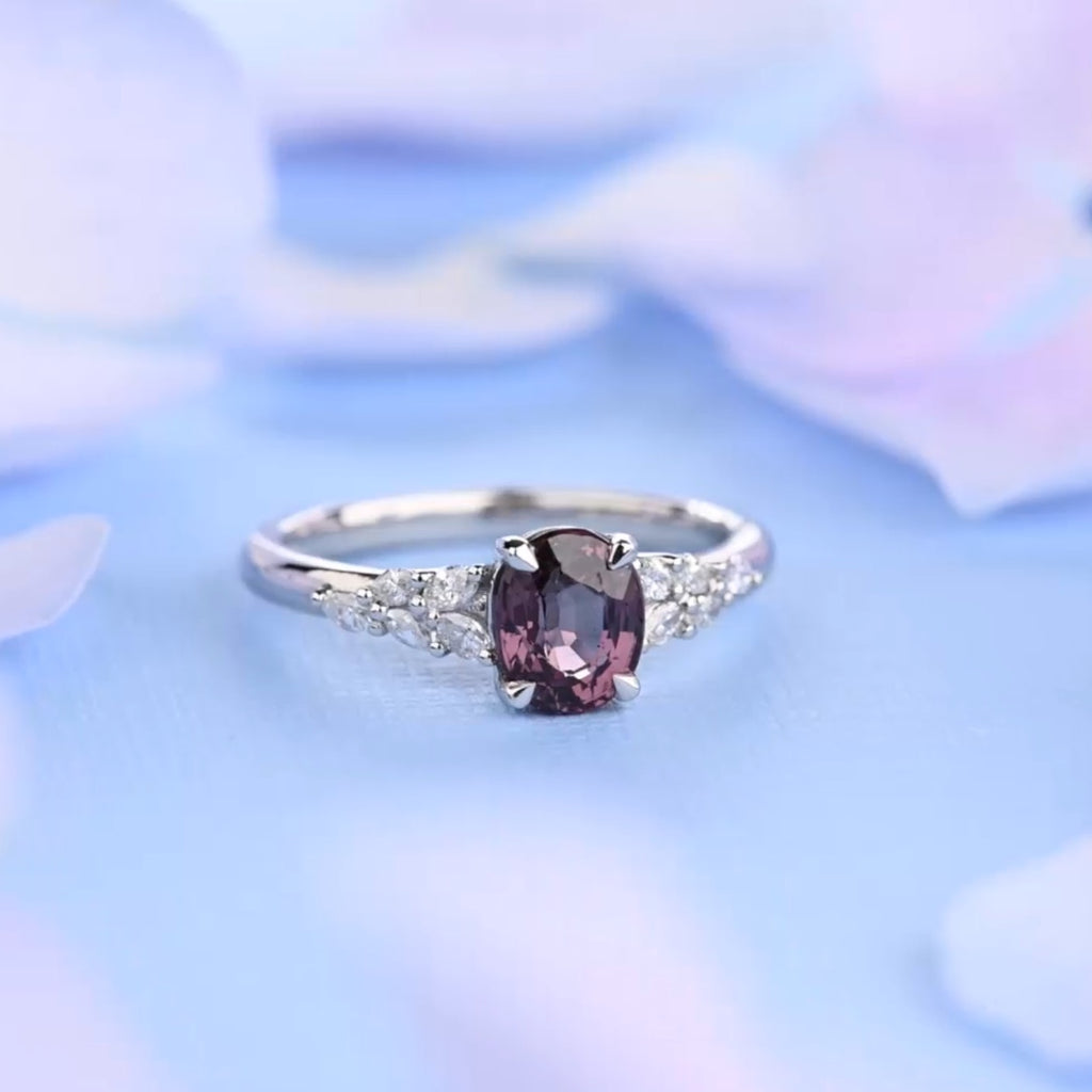 Sapphire Oval Dress