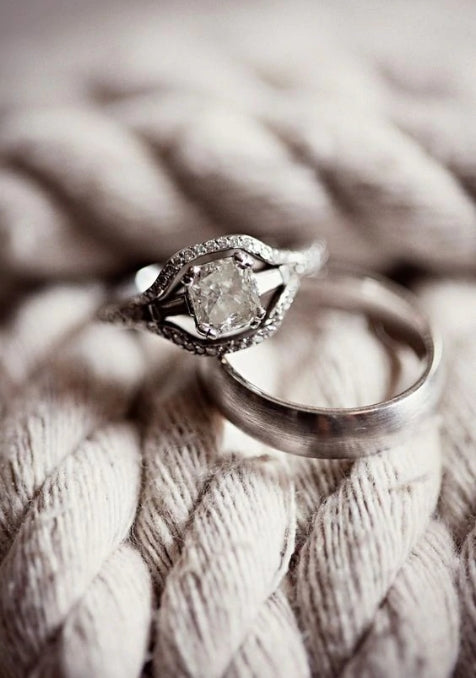 Bespoke wedding rings & bespoke engagement rings carefully designed from Mitchel & Co