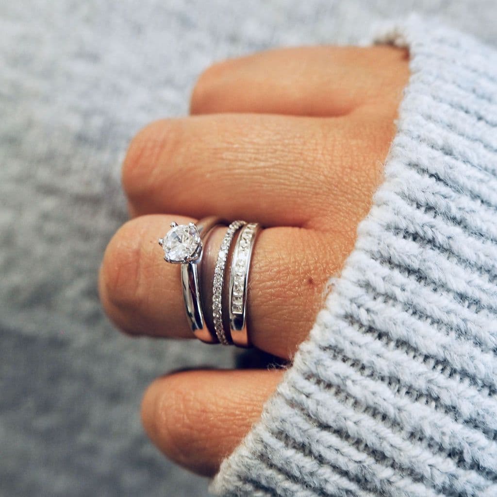 Eternity rings Birmingham Jewellery Quarter by experts at Mitchel & Co