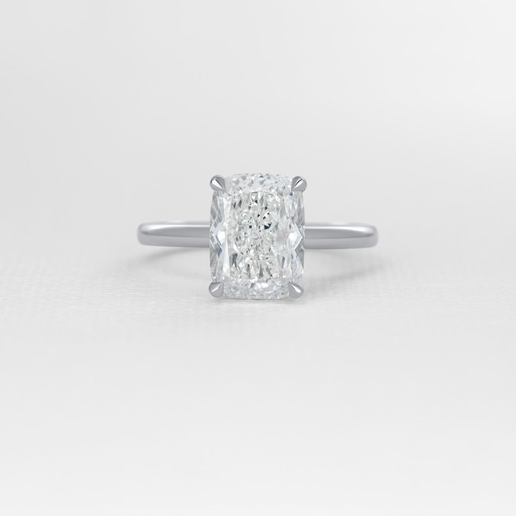 Aster Cushion - 18ct Yellow Gold / Platinum Setting / J / 1.41 Carats ANTIQUE CUSHION CUT VVS1 EX EX D Diamond