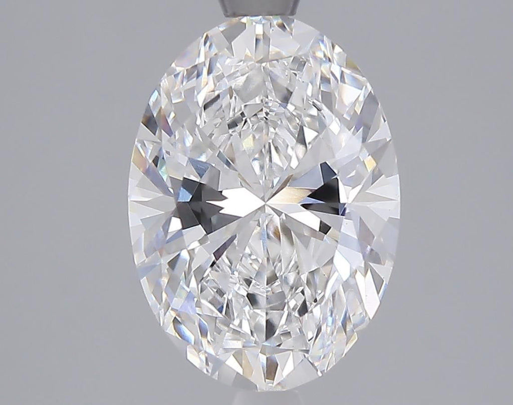 3.05 Carats OVAL BRILLIANT VVS2 EX EX E Diamond