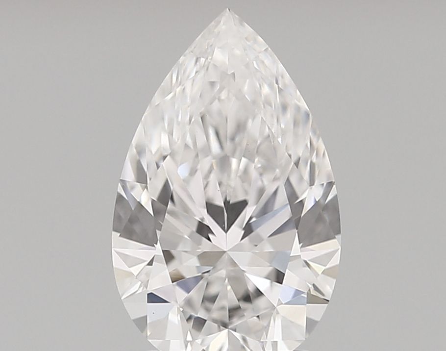 1.91 Carats PEAR BRILLIANT VVS2 EX EX D Diamond