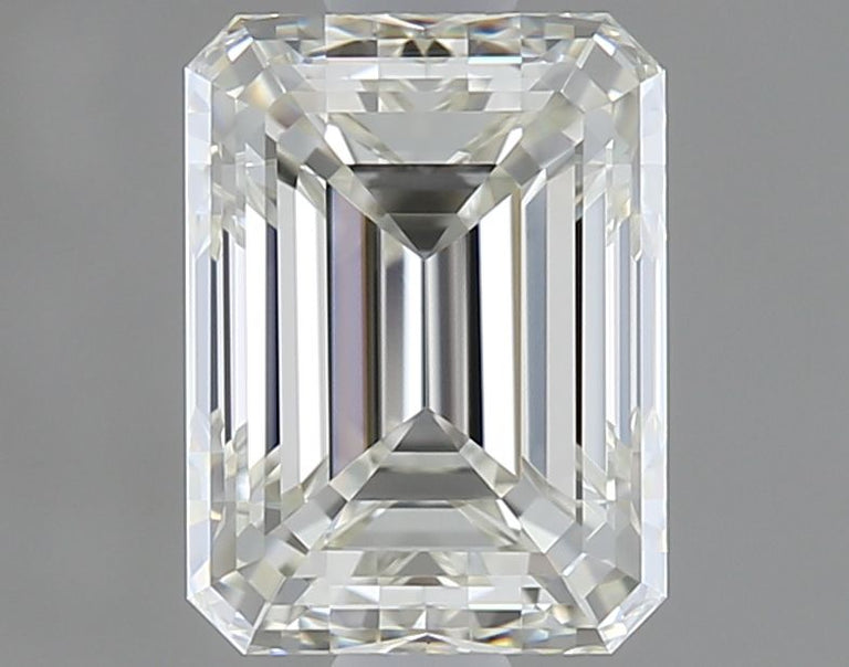 1 Carats EMERALD VVS2 EX VG I Diamond