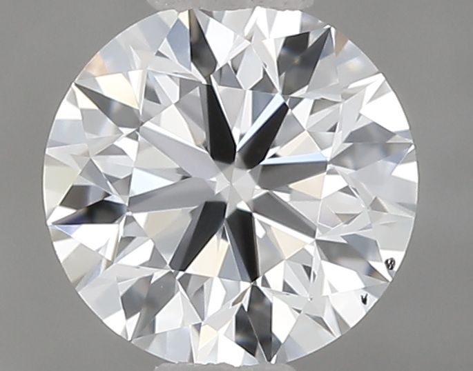 0.6 Carats ROUND BRILLIANT VVS1 EX EX EX D Diamond