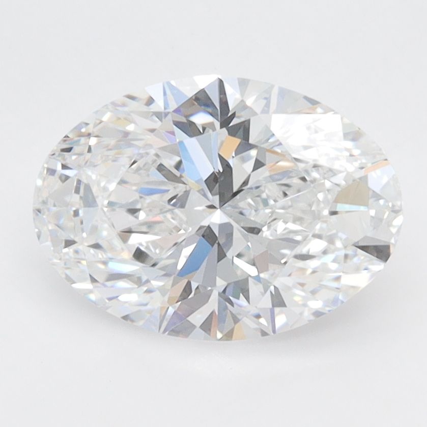 2.03 Carats OVAL BRILLIANT VVS1 EX EX E Diamond