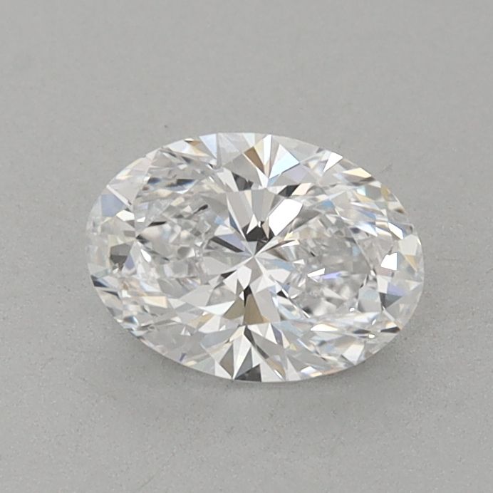 0.64 Carats OVAL BRILLIANT VVS2 EX EX D Diamond
