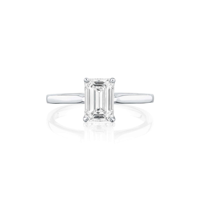 Icon Emerald - 18ct Gold / M / 1 Carats EMERALD VS1 VG EX EX D Diamond