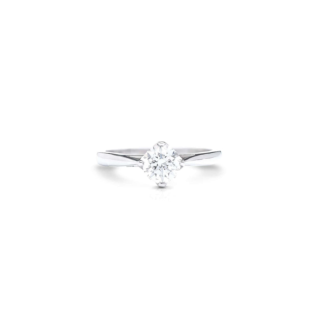 I'm So Brilliant - Platinum / L / 0.9 Carats ROUND SI1 VG EX VG E Diamond