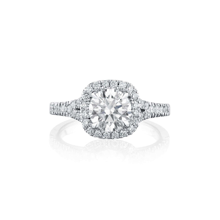 Nova Round - 18ct Rose Gold / T / 3.19 Carats ROUND BRILLIANT VVS2 EX EX EX D Diamond