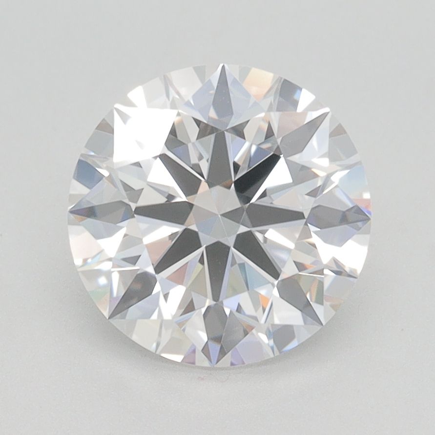 2.1 Carats ROUND BRILLIANT VVS2 ID EX EX E Diamond