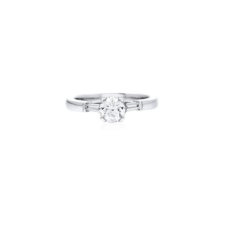 Cherish Me - 18ct Gold / L / 1.1 Carats ROUND VS2 EX EX EX E Diamond