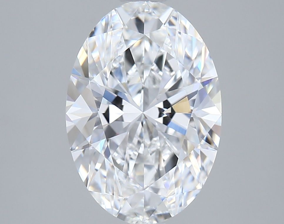 2.09 Carats OVAL BRILLIANT VVS1 EX EX D Diamond