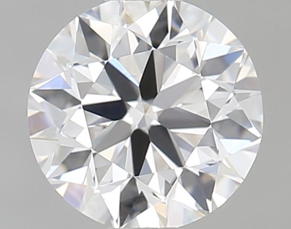 0.64 Carats ROUND BRILLIANT VVS2 EX EX EX D Diamond