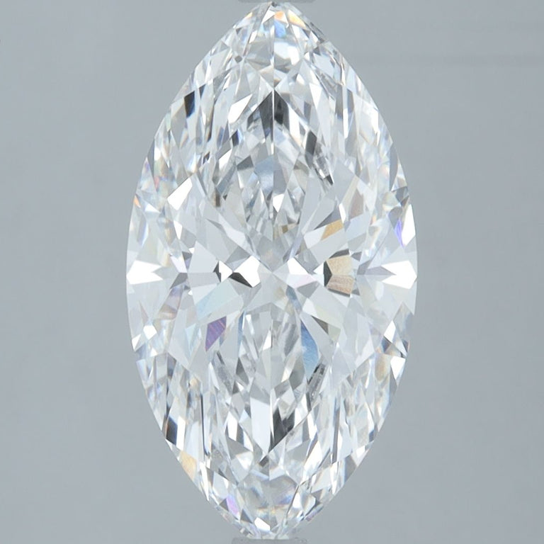 3.27 Carats MARQUISE BRILLIANT VVS2 EX EX E Diamond