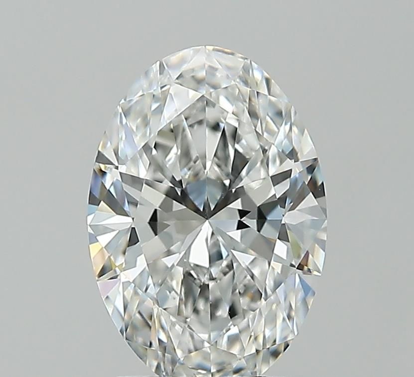 2.03 Carats OVAL BRILLIANT VVS1 EX EX E Diamond