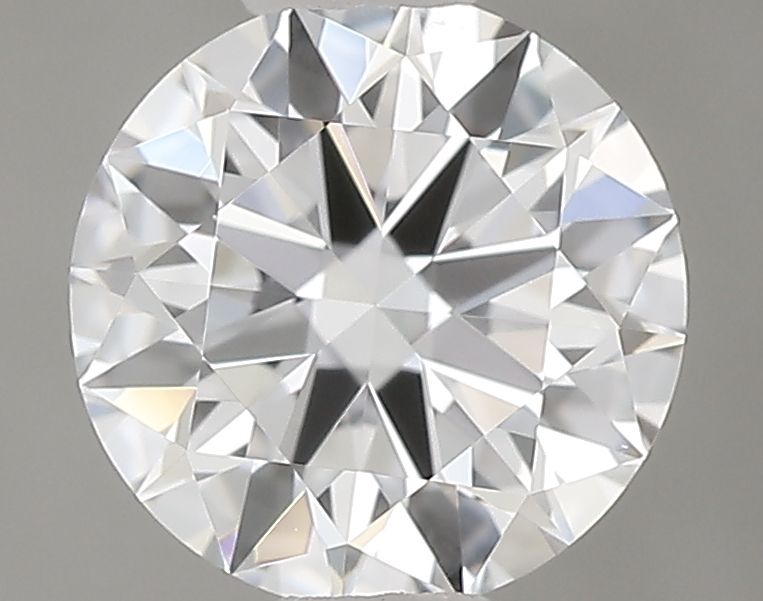 0.65 Carats ROUND BRILLIANT VVS2 EX EX EX D Diamond