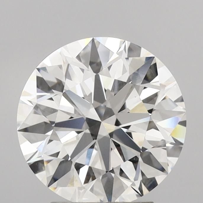 3.59 Carats ROUND BRILLIANT VVS2 ID EX EX E Diamond